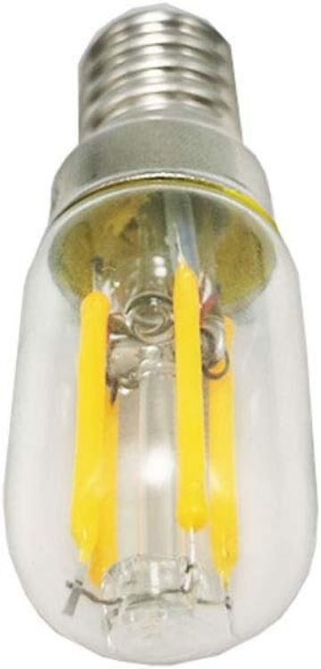 Picture of E14 3W LED Fridge Bulb, 6000K Cool White, Energy-Saving 30W Halogen Replacement, SES Pygmy Light Bulb for Freezers, and Cooker Hoods