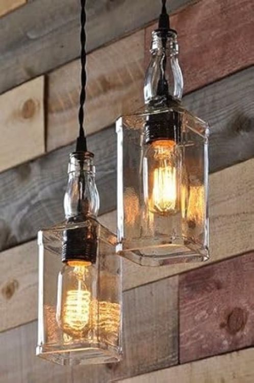 Picture of E27 Vintage Edison Light Bulb ST48, 40W Dimmable Filament Bulb, 2700K Warm White Amber Glass Retro Screw Lamp for Decorative Lighting