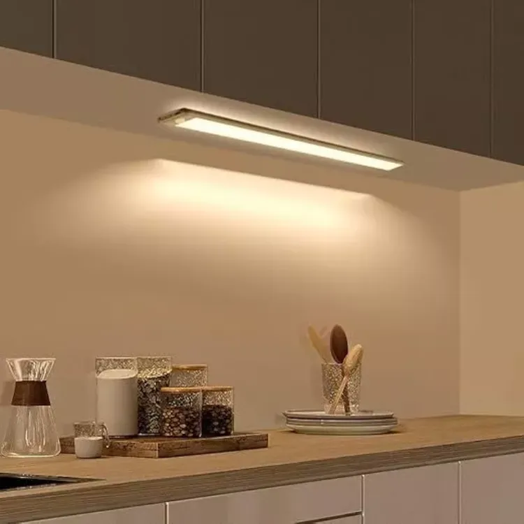 Picture of 40cm LED Under Cabinet Light  USB Rechargeable & Wireless Kitchen Lighting  Motion Sensor & Energy Efficient