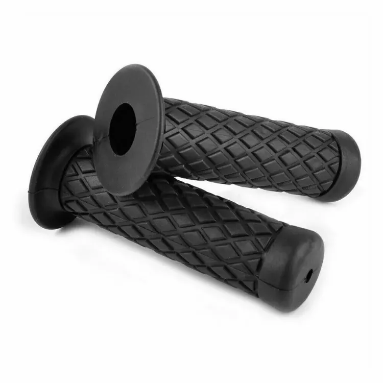 Picture of Universal Motorcycle Handlebar Grips 22mm (7/8) Rubber Hand Grips for Motorbikes & Scooters  Anti-Slip & Comfortable