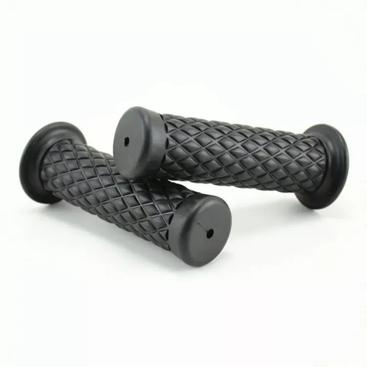 Picture of Universal Motorcycle Handlebar Grips 22mm (7/8) Rubber Hand Grips for Motorbikes & Scooters  Anti-Slip & Comfortable