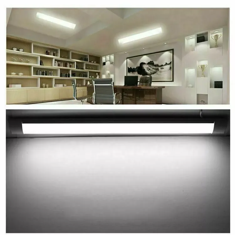 Picture of 4-Pack 4FT LED Shop Lights 6500K Daylight Ceiling Fixtures for Garage & Workshop