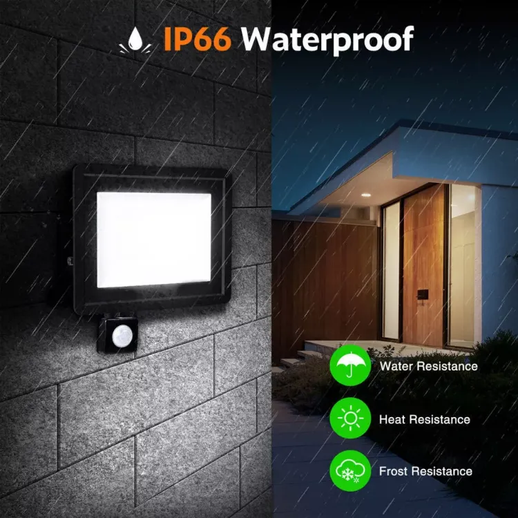 Picture of IP66 Waterproof LED PIR Motion Sensor Security Floodlight Outdoor Garden Wall Light