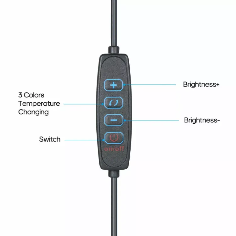 Picture of USB Clip-On Desk Lamp – Flexible LED Reading Light with Clamp for Bedside, Table & Nightstand