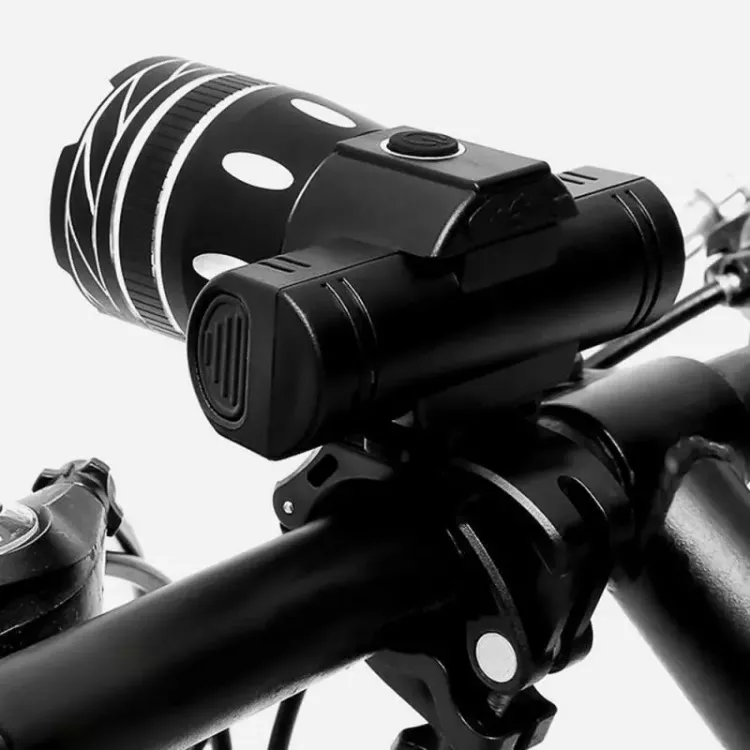 Picture of Rechargeable LED Mountain Bike Light Set, 50,000LM Front & Rear Bicycle Torch