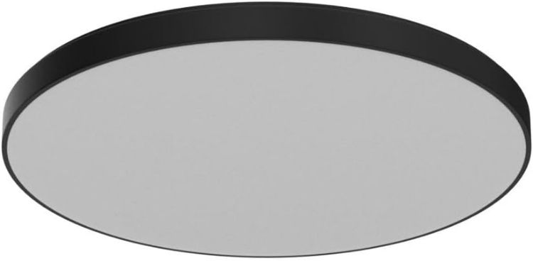 Picture of 40CM 24W Modern Ultra-Thin Black Round LED Ceiling Light, Flush Mount Ceiling Lamp for Bedroom & Kitchen