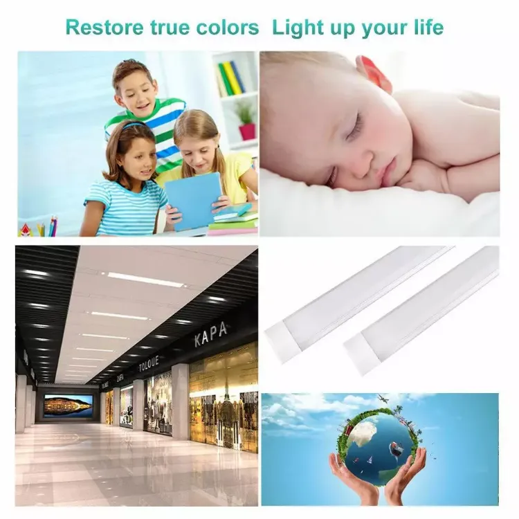 Picture of 1FT-5FT LED Batten Tube Lights – Ultra-Bright Ceiling Strip Light for Office, Garage & Workshop