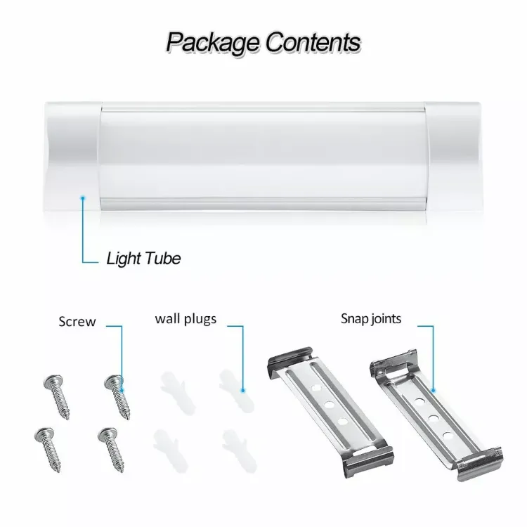 Picture of 1FT-5FT LED Batten Tube Lights – Ultra-Bright Ceiling Strip Light for Office, Garage & Workshop