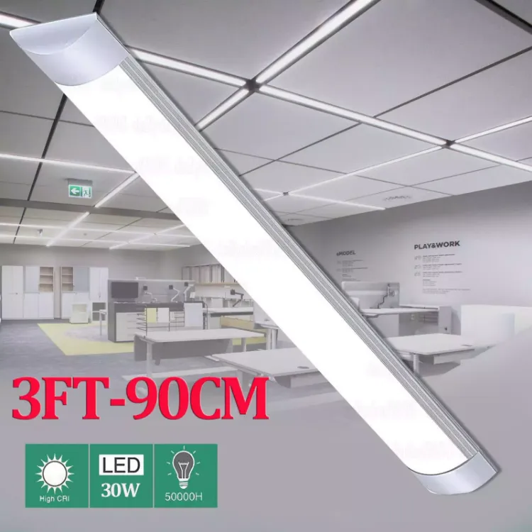 Picture of LED Strip Batten Low Profile Ceiling Tube Light – 6500K, Available in (2FT+6FT) 