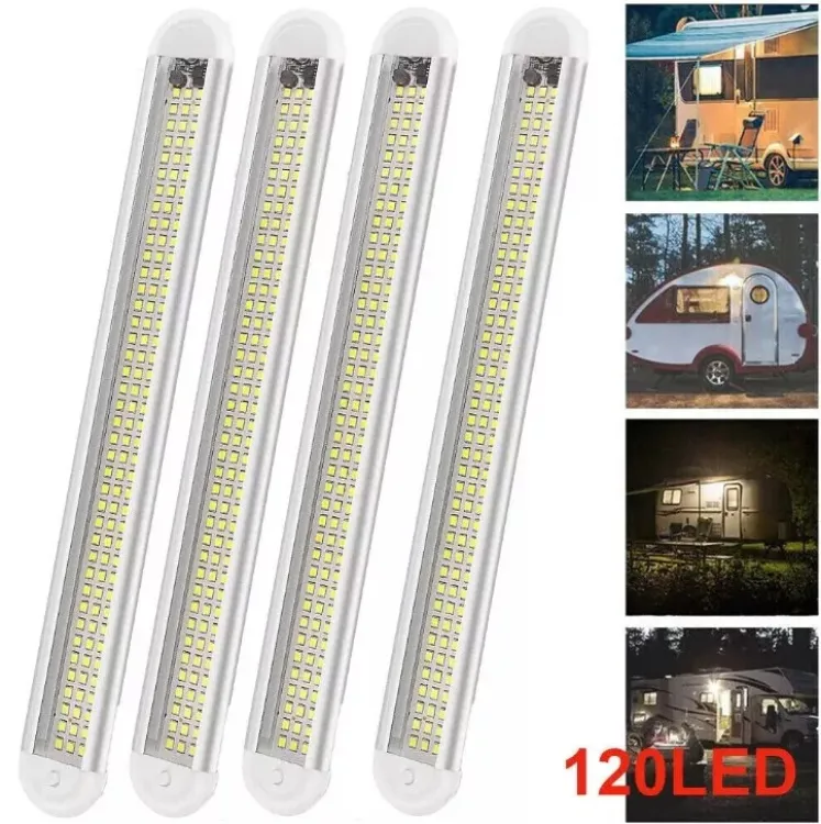 Picture of 12V 120 LED Car Interior Strip Light – Ultra-Bright Bar Light for Car, Van, Boat, Home & Bus