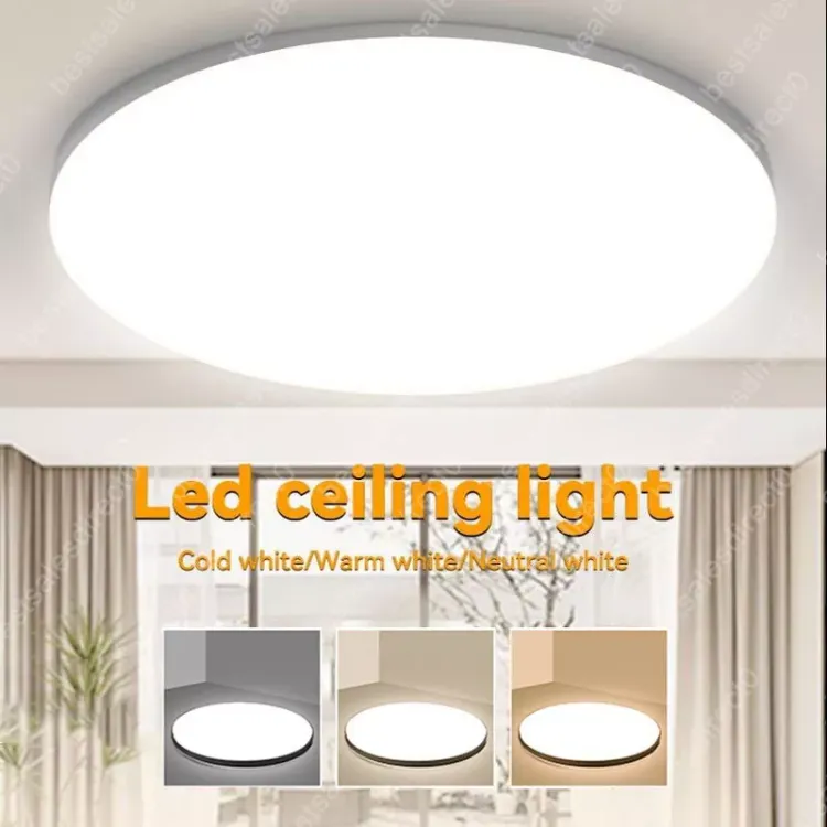 Picture of 48W LED Ceiling Light Panel – Modern Downlight for Bedroom, Kitchen, Living Room & Hallway