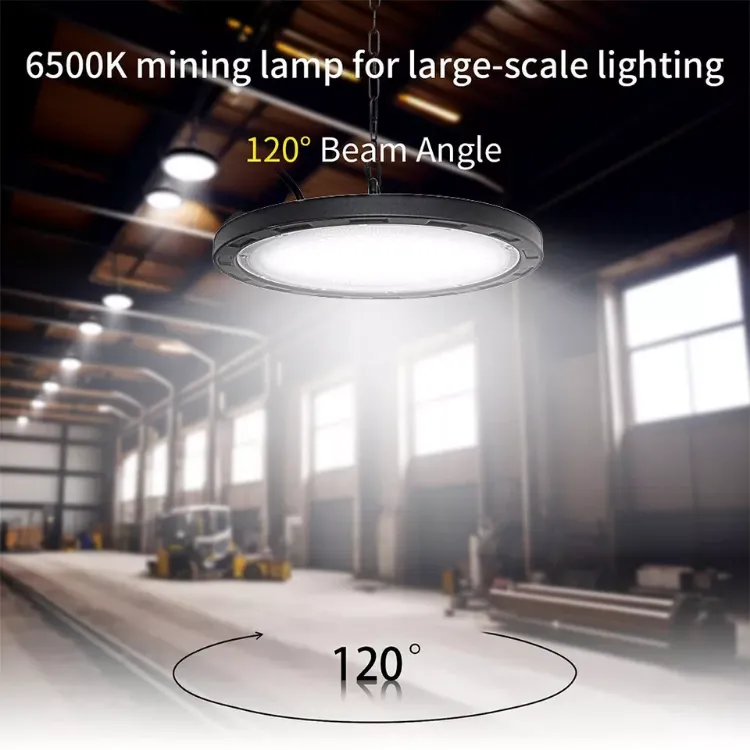 Picture of 6X 500W UFO LED High Bay Lights – Industrial Factory & Warehouse Lighting, IP65 Waterproof