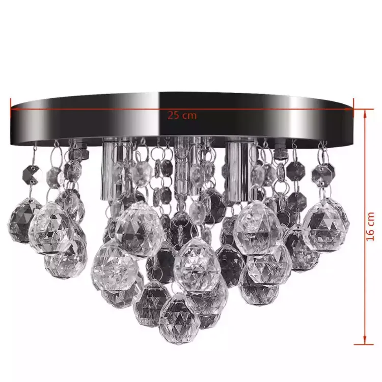 Picture of Modern LED Crystal Chandelier, Elegant Ceiling Light for Living Room & Bedroom