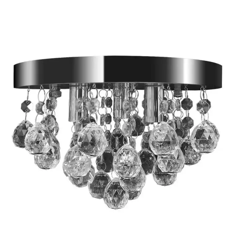 Picture of Modern LED Crystal Chandelier, Elegant Ceiling Light for Living Room & Bedroom