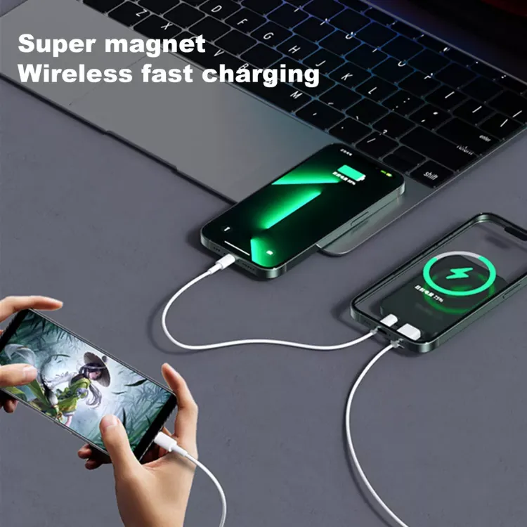 Picture of Magnetic Wireless Power Bank 50000mAh, 22.5W PD Fast Charging Battery Pack for iPhone 12/13/14/15