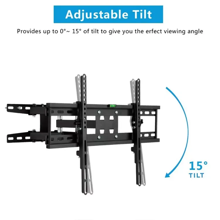 Picture of Heavy-Duty Full Motion TV Wall Mount Dual Arm Cantilever Bracket for 32”-70” Screens