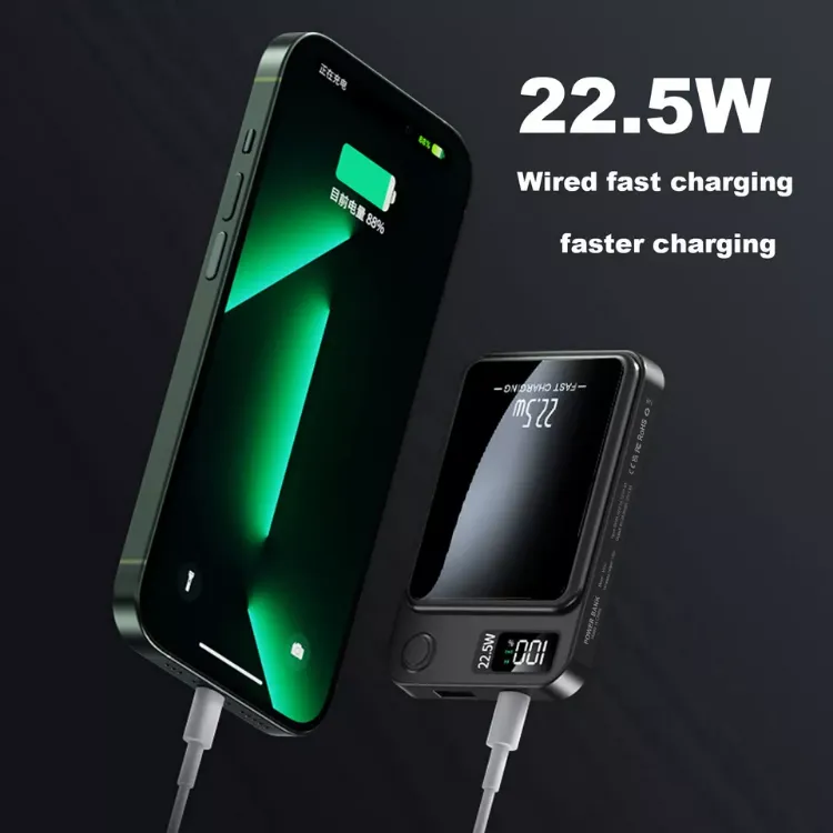 Picture of 20000mAh Magnetic Power Bank – Wireless Portable Battery Pack for iPhone Fast Charging