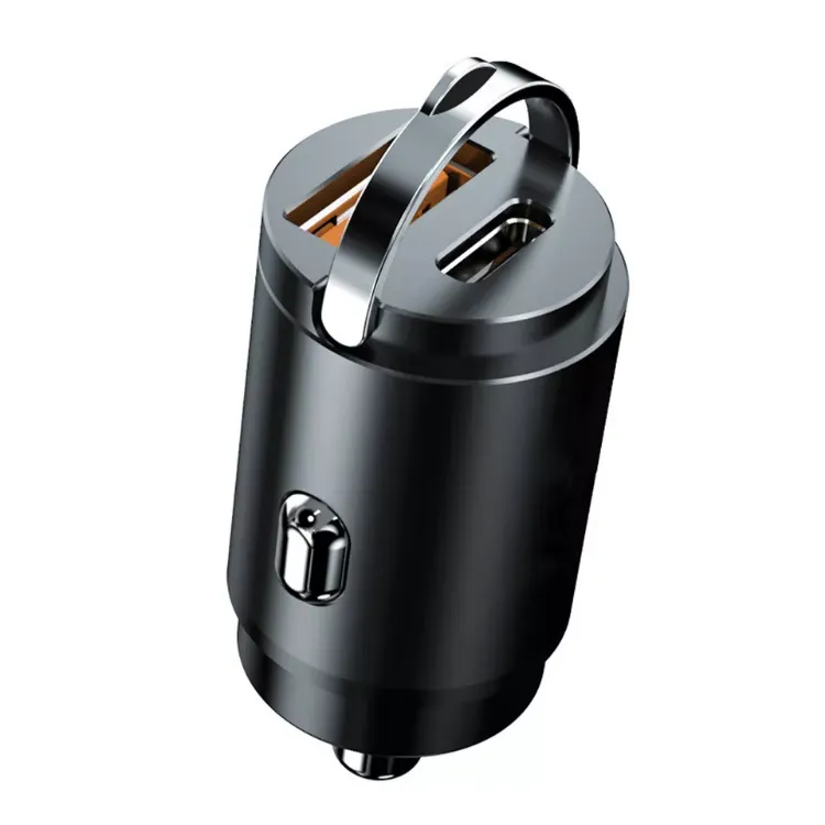 Picture of Fast Car Charger Dual USB & Type-C Adapter for iPhone, Samsung & Universal Devices