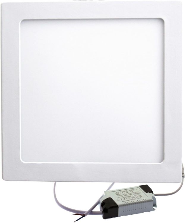 Picture of 24W LED Square Recessed Ceiling Flat Panel Ultra Slim White Panel Light 300mm