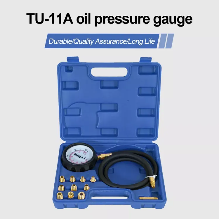 Picture of Engine Oil Pressure Tester Kit – Professional Oil Pressure Gauge for Car, Van & LCV