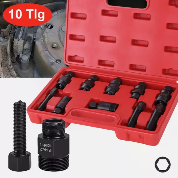 Picture of 10-Piece Flywheel & Rotor Puller Kit M14-M28 Universal for ATV, Motorcycle, Dirt Bike