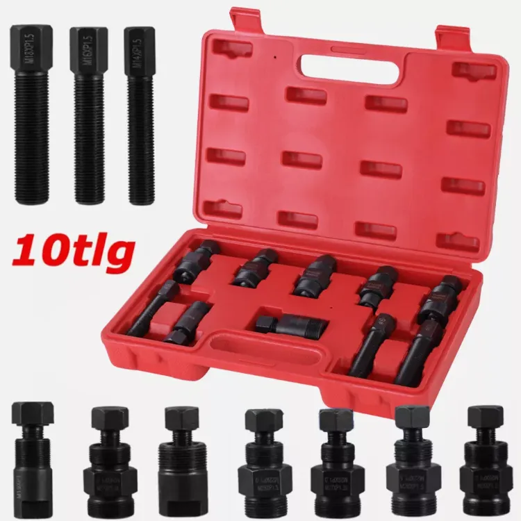 Picture of 10-Piece Flywheel & Rotor Puller Kit M14-M28 Universal for ATV, Motorcycle, Dirt Bike