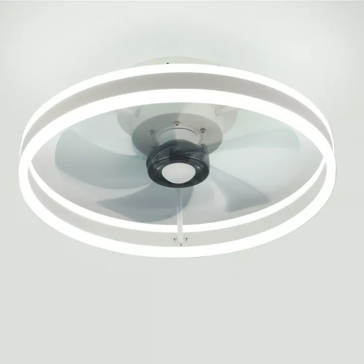 Picture of LED Ceiling Fan Light – Dimmable Chandelier Lamp with Remote Control for Living Room & Bedroom