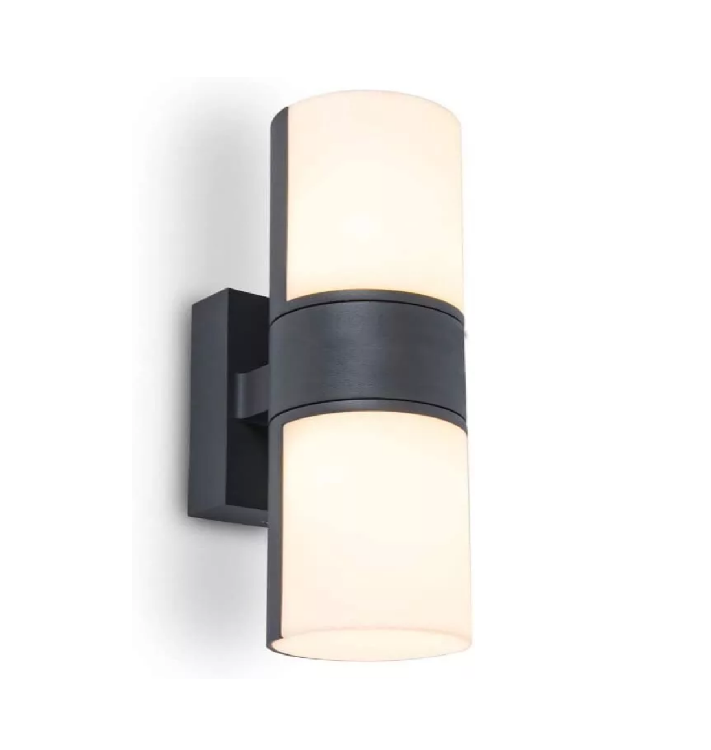 Picture of Modern LED Outdoor Wall Light Anthracite Waterproof Exterior Wall Lamp