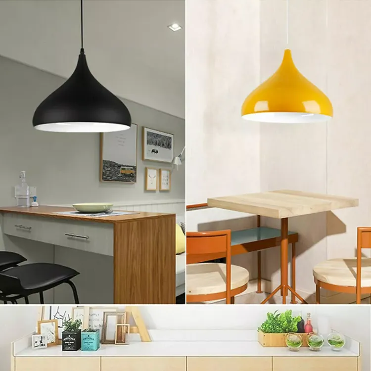 Picture of Modern Retro Ceiling Pendant Light Hanging Chandelier Lamp Shade for Home & Dining