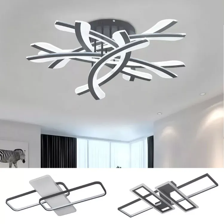 Picture of LED Ceiling Light Modern Chic Chandelier Lamp Living Room Bedroom Pendant Lights