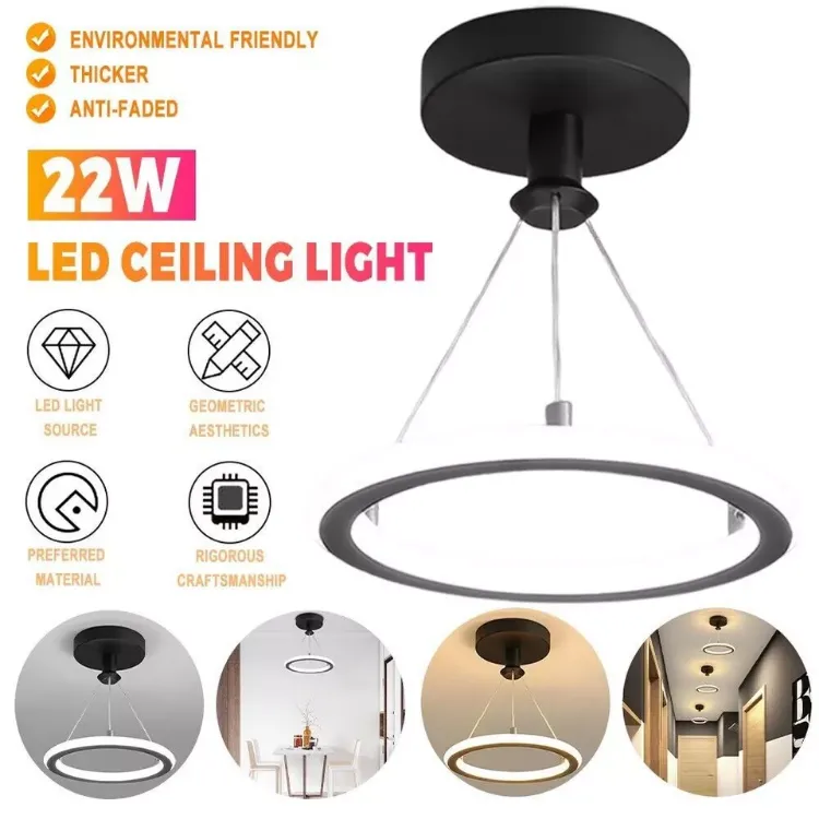 Picture of Modern LED Chandelier Stylish Ceiling Light for Living Room & Bedroom