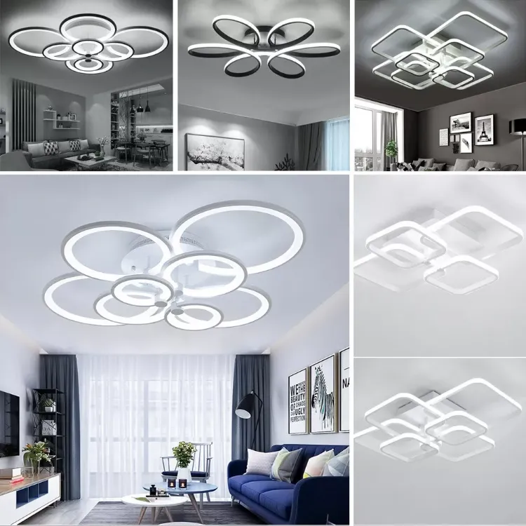 Picture of Modern Chandelier Chic LED Lamp Ceiling Light Living Room Hallway Pendant Lights