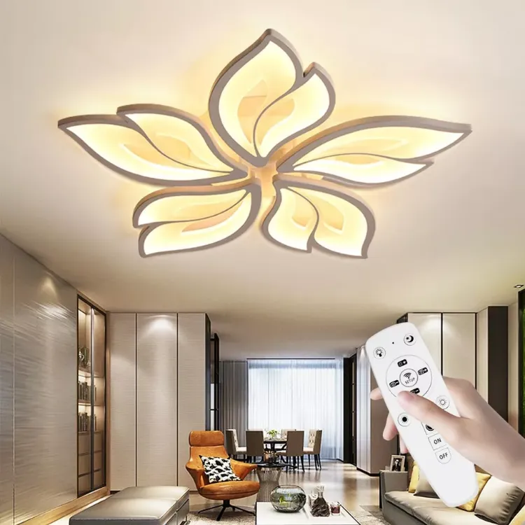 Picture of Modern LED Ceiling Chandelier Elegant Pendant Light for Living Room & Bedroom