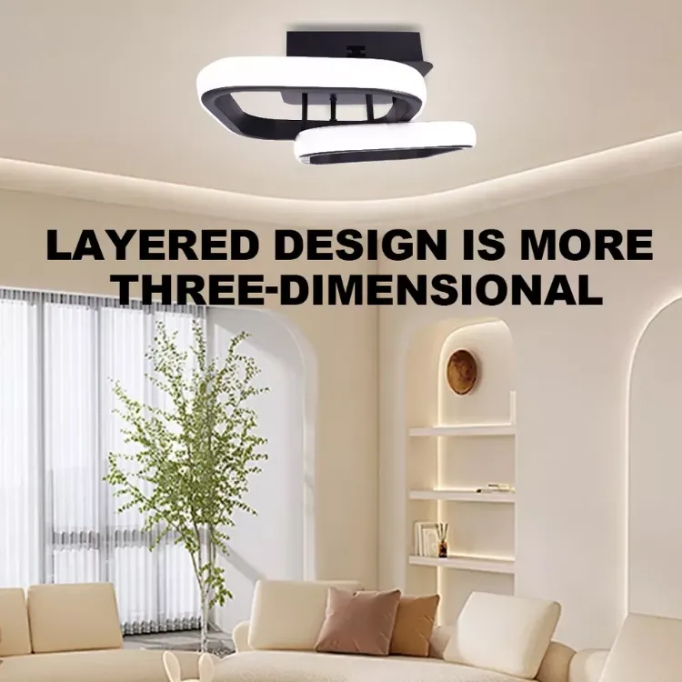 Picture of LED Modern Ceiling Lamp Elegant Hanging Light for Dining & Living Areas