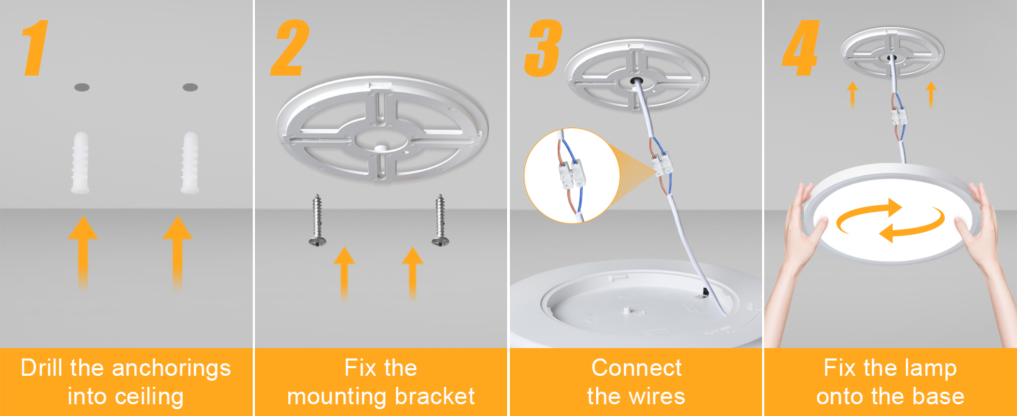 led flush mount ceiling light