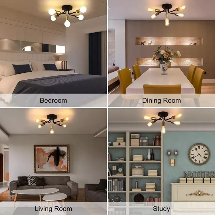 Picture of Modern Chic LED Lamp Ceiling Light Pendant Lights Chandelier for Living Room & Bedroom