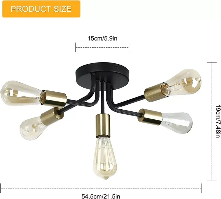 Picture of Modern Chic LED Lamp Ceiling Light Pendant Lights Chandelier for Living Room & Bedroom