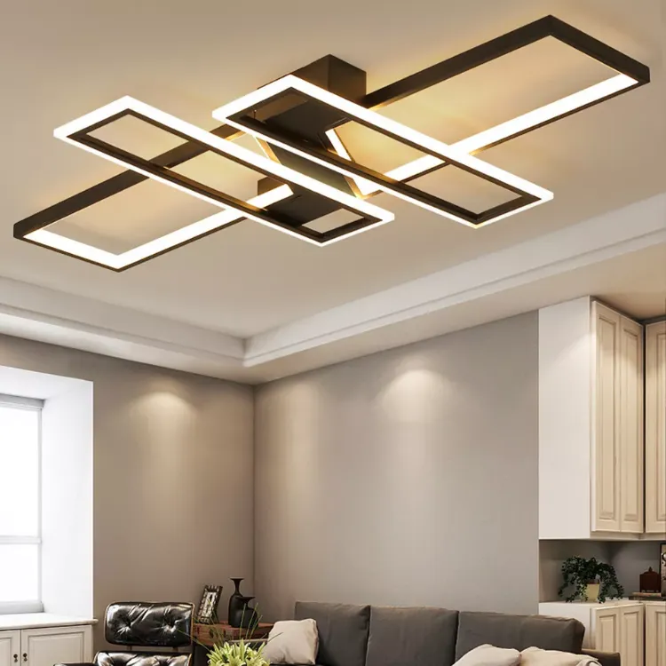 Picture of Chic LED Ceiling Lamp – Modern Pendant Chandelier for Living Room & Bedroom