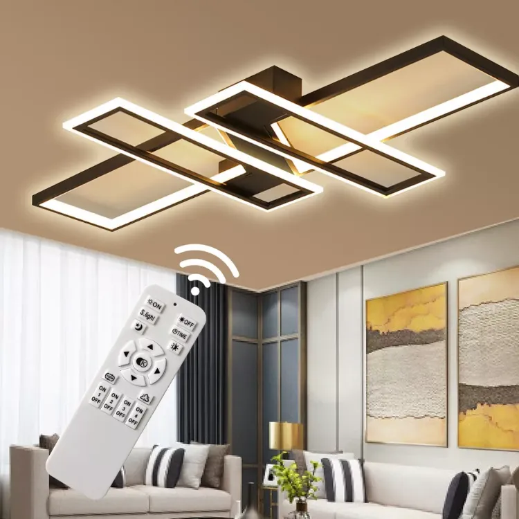 Picture of Chic LED Ceiling Lamp – Modern Pendant Chandelier for Living Room & Bedroom