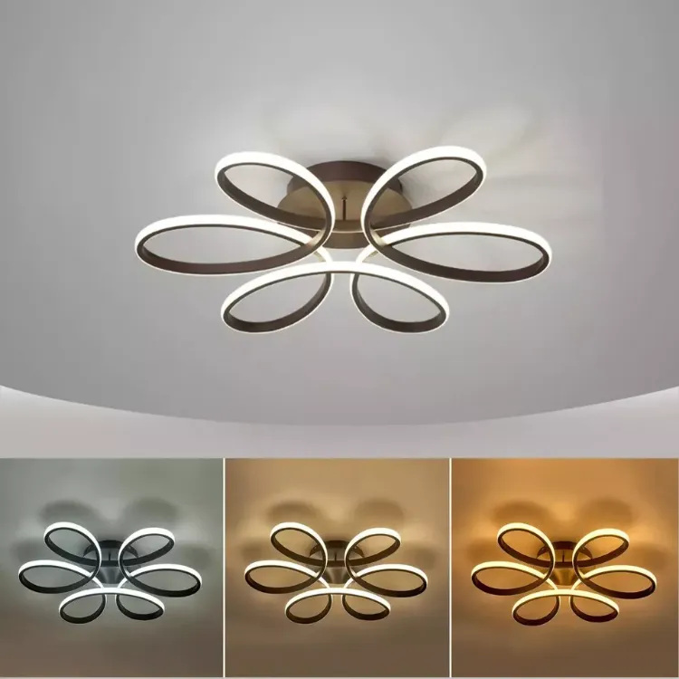 Picture of Chic LED Lamp Ceiling Light Modern Chandelier Living Room Bedroom Pendant Lights