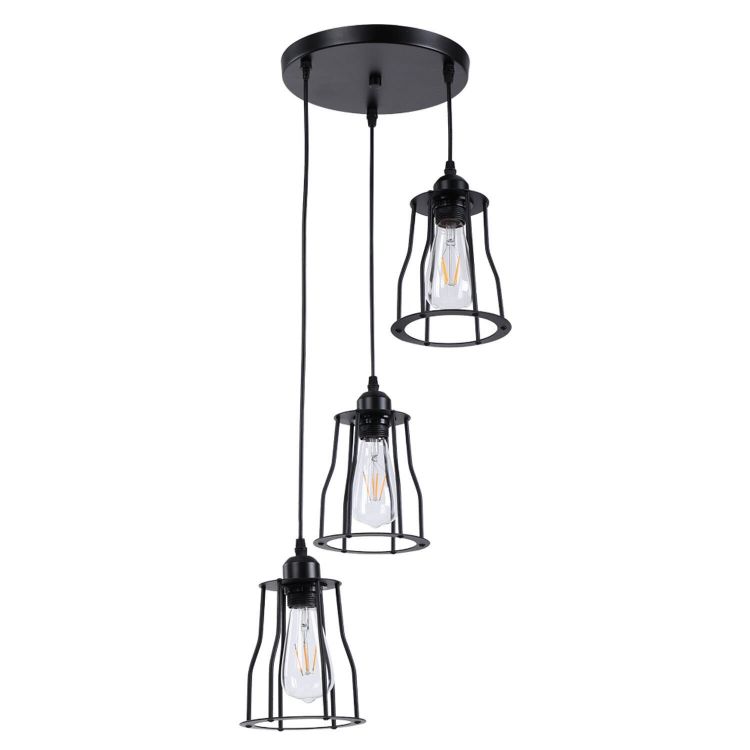 Picture of Vintage Industrial Pendant Light Modern Hanging Retro Lamp LED Ceiling Lights