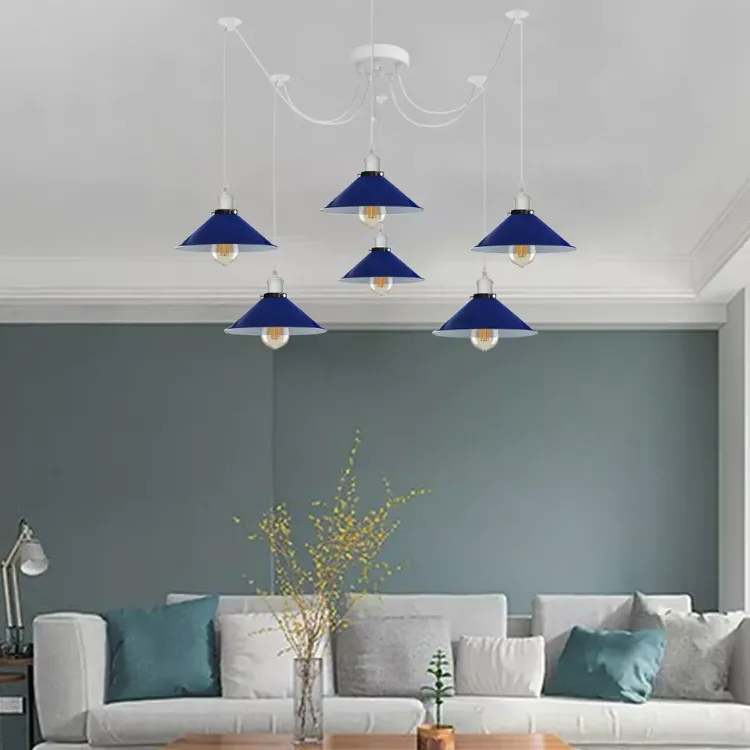 Picture of Modern Industrial Spider Chandelier  Multi Pendant Ceiling Light for Stylish Interiors