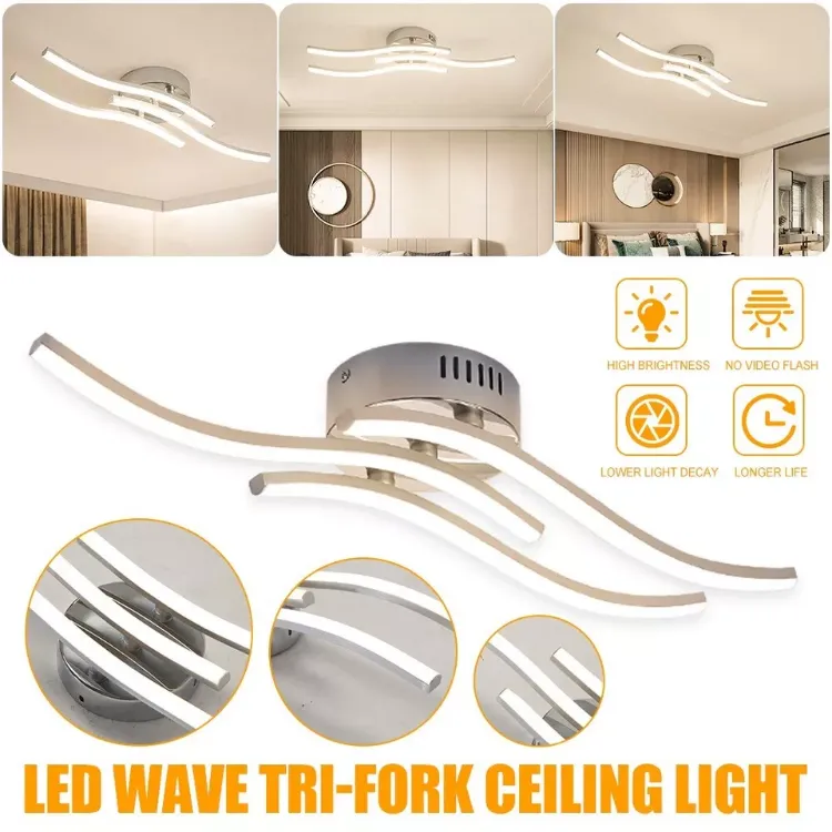 Picture of Modern LED Ceiling Light – Chic Chandelier for Living Room & Bedroom Pendant Lighting