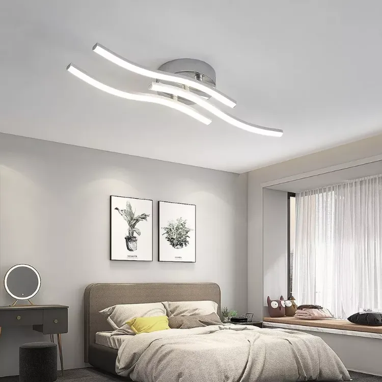 Picture of Modern LED Ceiling Light – Chic Chandelier for Living Room & Bedroom Pendant Lighting