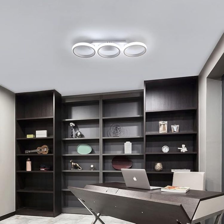 Picture of Modern Chic LED Ceiling Light | Elegant Chandelier for Living Room & Bedroom