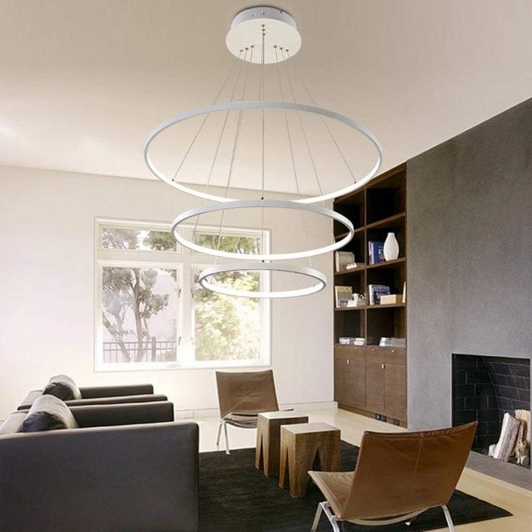 Picture of Chic LED Lamp Ceiling Light Modern Chandelier Living Room Bedroom Pendant Lights