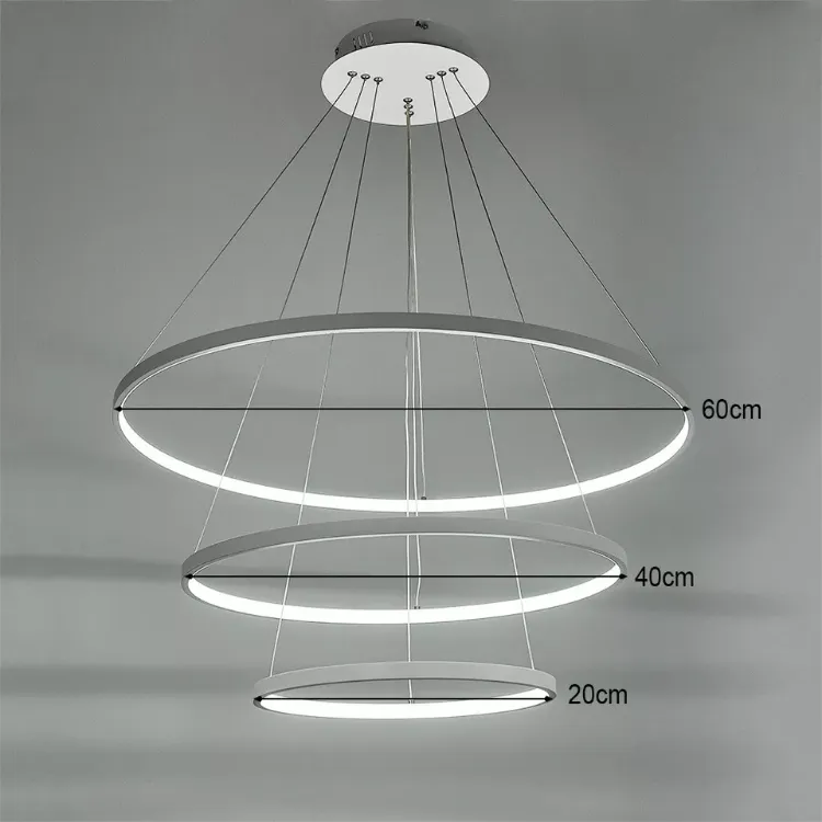 Picture of Chic LED Lamp Ceiling Light Modern Chandelier Living Room Bedroom Pendant Lights