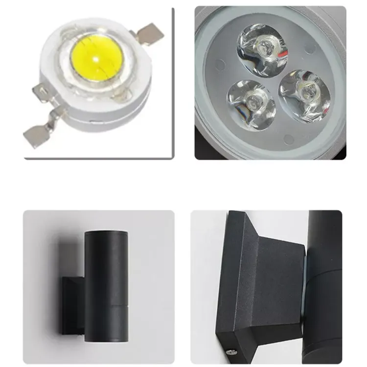 Picture of Waterproof 12W LED Up & Down Wall Light Modern Indoor/Outdoor IP65 Sconce Lamp