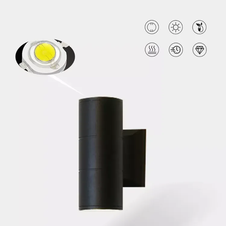 Picture of Waterproof 12W LED Up & Down Wall Light Modern Indoor/Outdoor IP65 Sconce Lamp