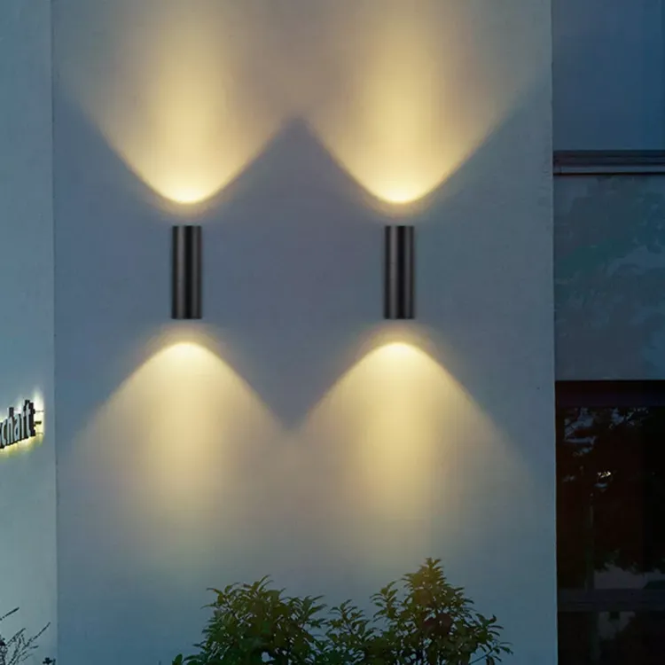 Picture of Waterproof 12W LED Up & Down Wall Light Modern Indoor/Outdoor IP65 Sconce Lamp